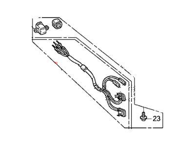 Honda 76205-SJC-A21 Wire Harness Sub-Assy., R. (Heated)