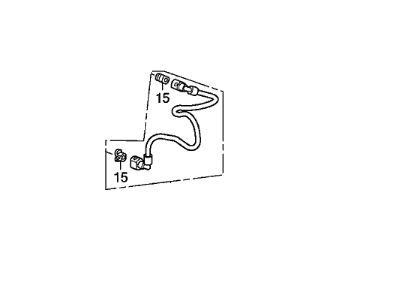 Honda 16720-RJE-A11 Hose, Fuel Feed