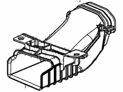 Honda 17253-51B-H00 Tube Assembly, Air Int