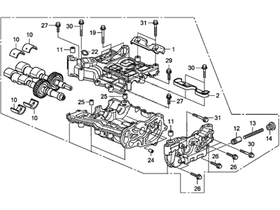 Honda 15100-R40-A02