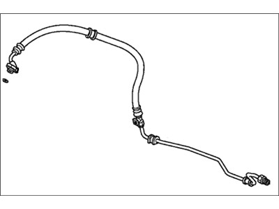 2008 Honda Accord Power Steering Hose - 53713-TE1-A03