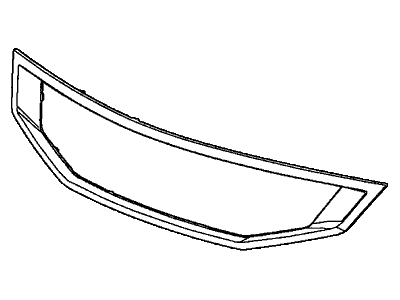 Honda 71122-TE0-A01 Molding, FR. Grille