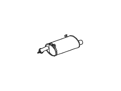 2008 Honda Accord Muffler - 18305-TE1-A01
