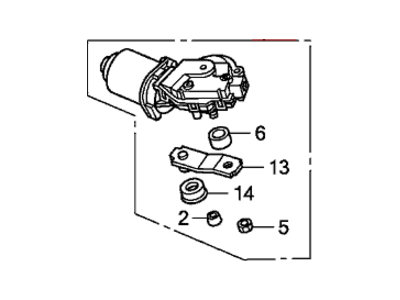 Honda 76505-TE0-A02