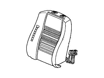 Honda 81127-TE0-A01 Pad, R. FR. Seat-Back (With OPDS Sensor)