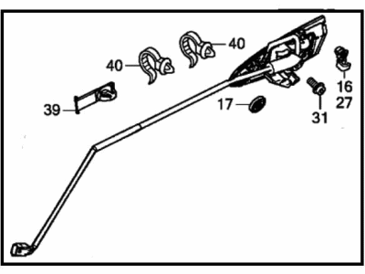 Honda 72141-SZT-G01ZQ Handle Assy., R. FR. Door (Outer) *Pb85P* (PREMIUM GOLD PURPLE PEARL)