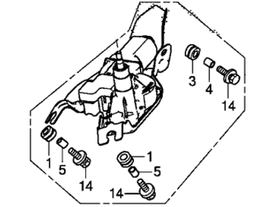 Honda 76710-SZT-G02