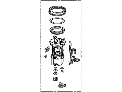 Honda 17048-TM8-L30 Filter Set, Fuel