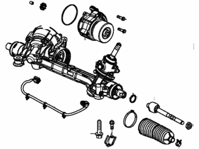 2020 Honda Civic Rack And Pinion - 53620-TBJ-A60