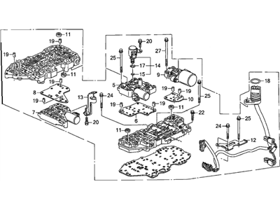 Honda 27000-RPS-000 Body Assembly, Main Valve