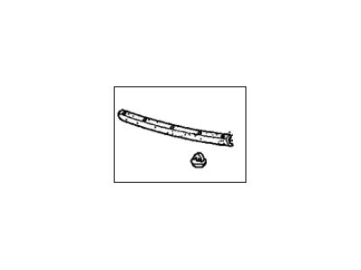 Honda 74122-SNC-A00 Rubber, L. Hood Seal