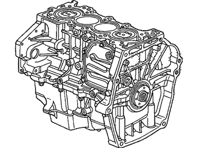 2010 Honda Civic Engine - 10002-RMX-A00