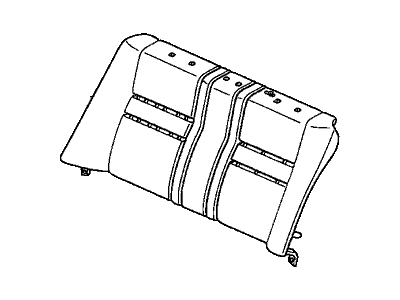 Honda 82127-SNC-A01 Pad & Frame, Rear Seat-Back