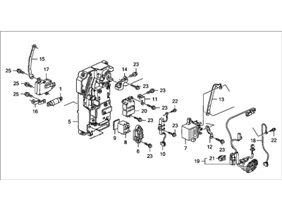 Honda 1E100-RMX-013 Board Assembly, Junction