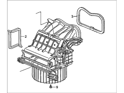 Honda 79305-SNA-G01 Blower Sub-Assy.