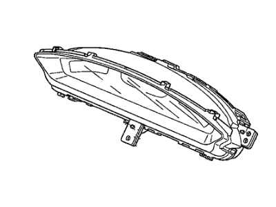 2007 Honda Civic Instrument Cluster - 78120-SNC-A13