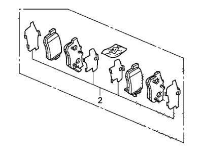 Honda 43022-S5A-J00