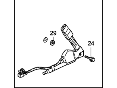 2008 Honda Civic Seat Belt Buckle - 04816-SNA-A01ZB