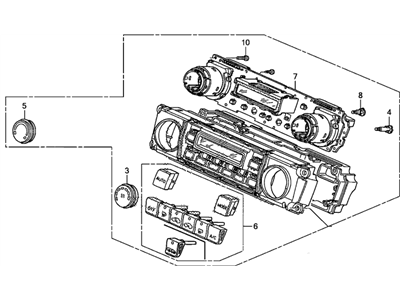 Honda Civic A/C Switch - 79600-SNC-A52ZA