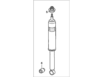 Honda 52610-SNC-A02 Shock Absorber Assembly, Rear