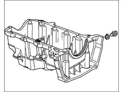 Honda 11200-RMX-010 Pan Assembly, Oil