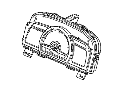 2006 Honda Civic Instrument Cluster - 78220-SNC-A11