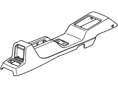 Honda 83411-SH3-951ZA Console, Center *B44L* (PALMY BLUE)