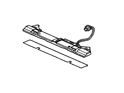 Honda 78166-SH3-003 Illumination Assy. (NS)