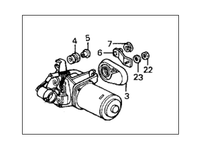 Honda 76505-SH3-A01