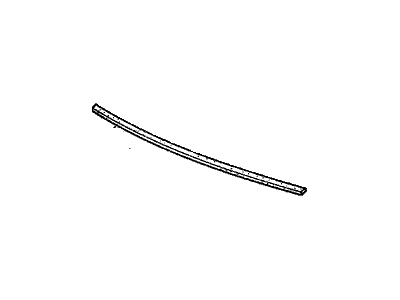 Honda CRX Weather Strip - 73125-SH3-000