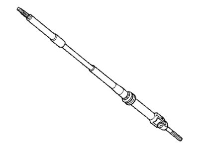 Honda 53310-SH1-A01 Shaft, Steering