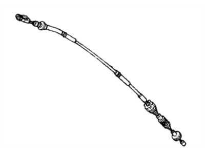 1989 Honda Civic Clutch Cable - 22910-SH3-A04