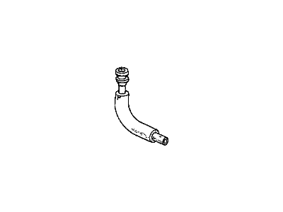 1990 Honda CRX PCV Hose - 11855-PM6-000