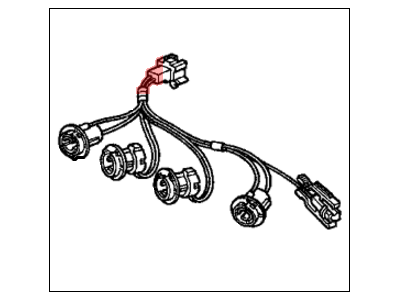 Honda 33502-SH3-A02 Socket, Passenger Side