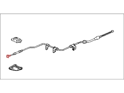 1988 Honda Civic Parking Brake Cable - 47560-SH3-013