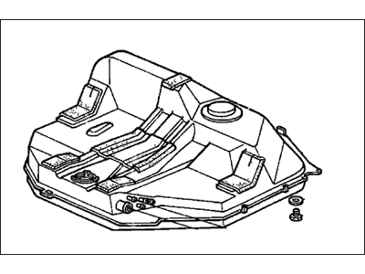 1989 Honda Civic Fuel Tank - 17500-SH3-A36