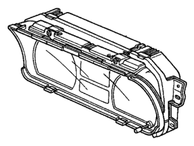 1990 Honda CRX Speedometer - 78100-SH3-L01