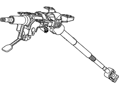 Honda 53200-TK8-A01 Column Assembly, Steering (Driver Side)