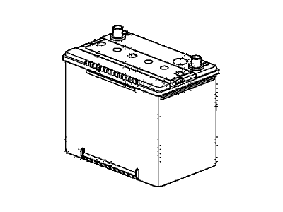 BATTERIE DEMARRAGE FULMEN / EXIDE 12V 55Ah 620A Borne AMERICAINE (+ à  Gauche en Façade) - Batterie Multi Services