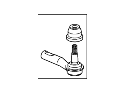 Honda 53540-SJC-A01 End, Tie Rod