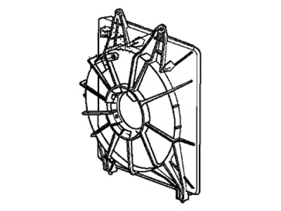 Honda 38615-RV0-A01 Sub Shroud