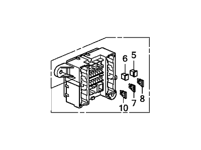 Honda 38230-TK8-A51 Box, Rear Junction