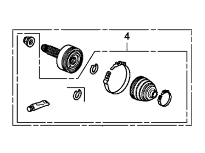 Honda 44014-TK8-A11 Joint Set, Outboard