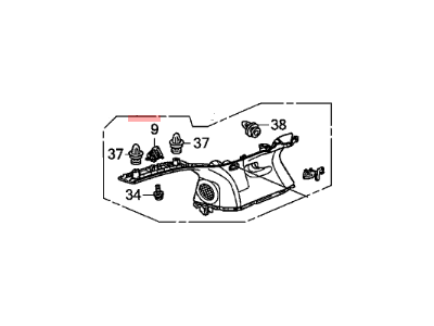 Honda 84199-TK8-A23ZB