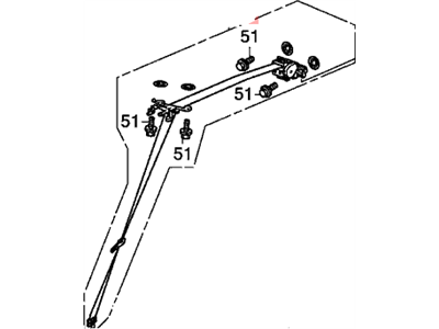 Honda 04869-TK8-A20ZE Tongue Set, Center Seat Belt (Truffle)