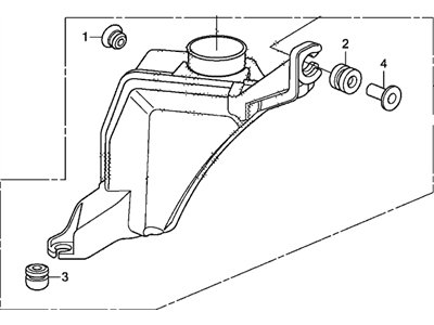 Honda 17230-RV0-A00 Chamber Assy., Resonator