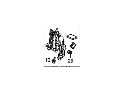 Honda 76207-TK8-A02 Frame Sub-Assy., R.