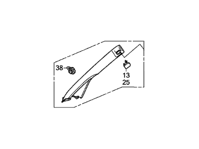 Honda 84101-TK8-A02ZB