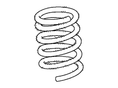 Honda 52446-TK8-A03 Spring, Left Rear