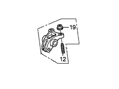 Honda 14610-R70-A02 Arm Assembly, Intake Rocker